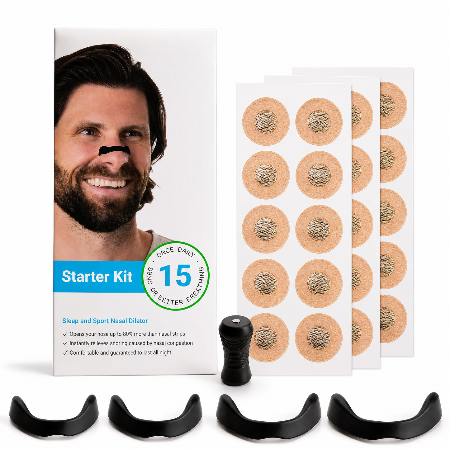 Breathing Nasal Strip Starter Kit