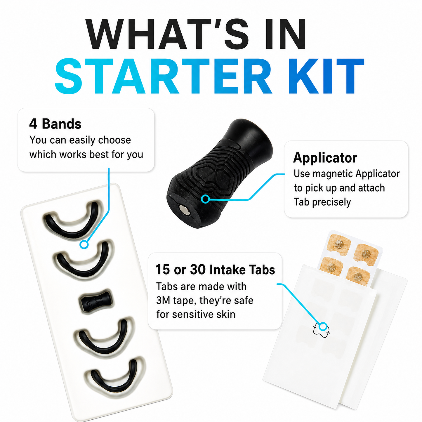 Breathing Nasal Strip Starter Kit