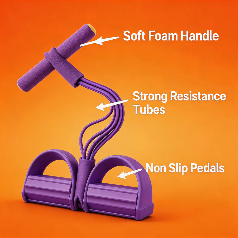 Multifunction Pedal Resistance Band Trainer
