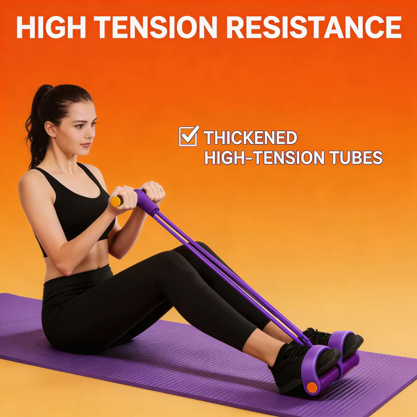 Multifunction Pedal Resistance Band Trainer
