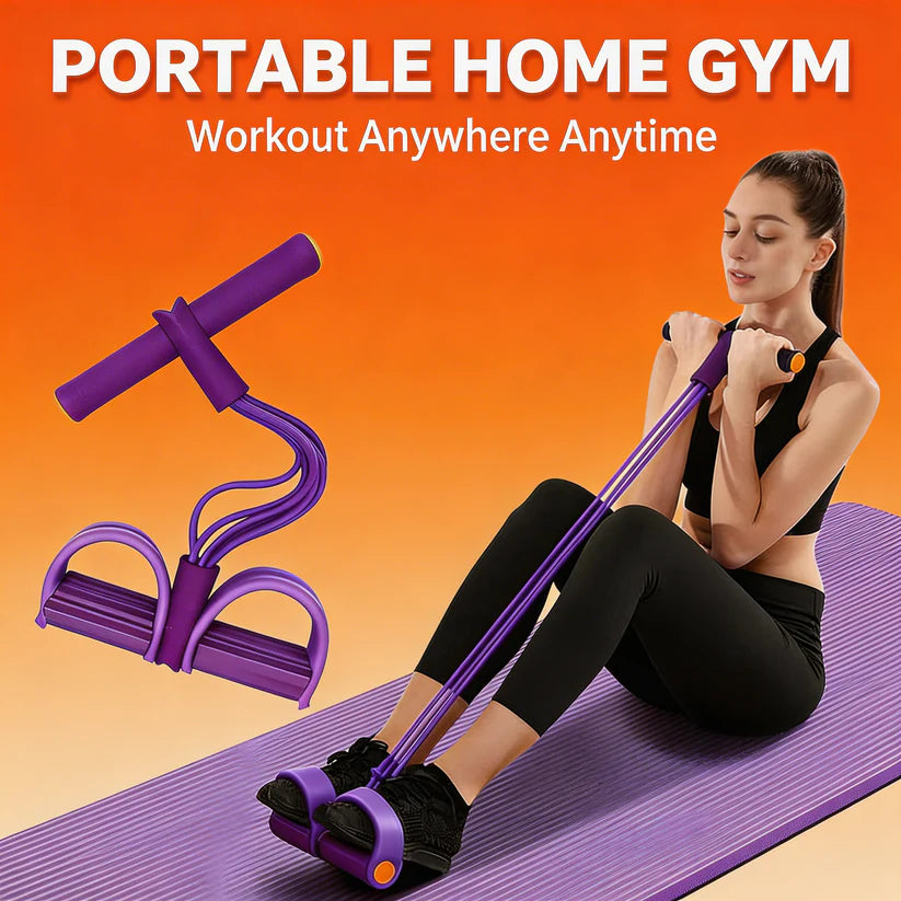 Multifunction Pedal Resistance Band Trainer