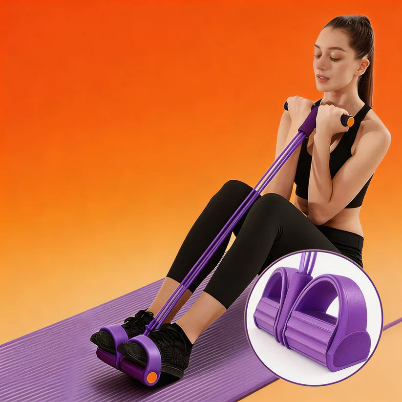 Multifunction Pedal Resistance Band Trainer